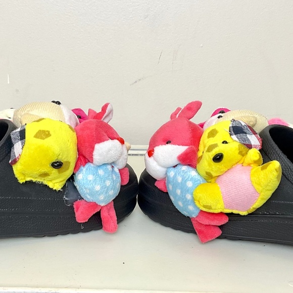 Too Cute Stuffed Animal Slides Size 10 US / 40 - Picture 4 of 16